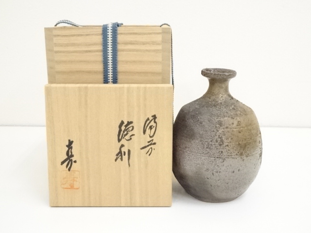 道具 ] - 道具 備前焼 日幡寿造 徳利（共箱）への質問 | ネット